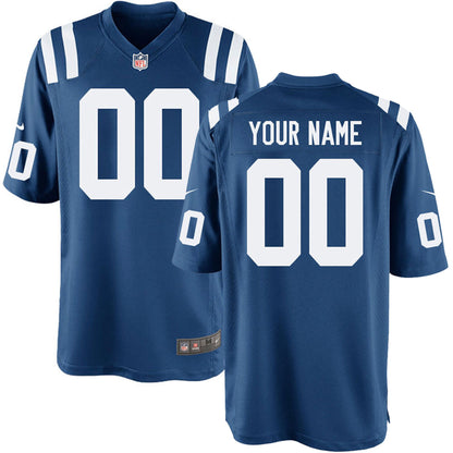 Indianapolis Colts Royal Custom Game Royal Football Jersey product image