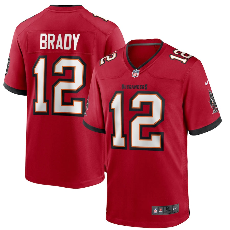 Tampa Bay Buccaneers Tom Brady Game Red Football Jersey product image