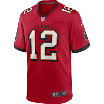 Tampa Bay Buccaneers Tom Brady Game Red Football Jersey product image
