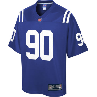 Indianapolis Colts Grover Stewart Pro Line Big & Tall Royal Football Jersey product image