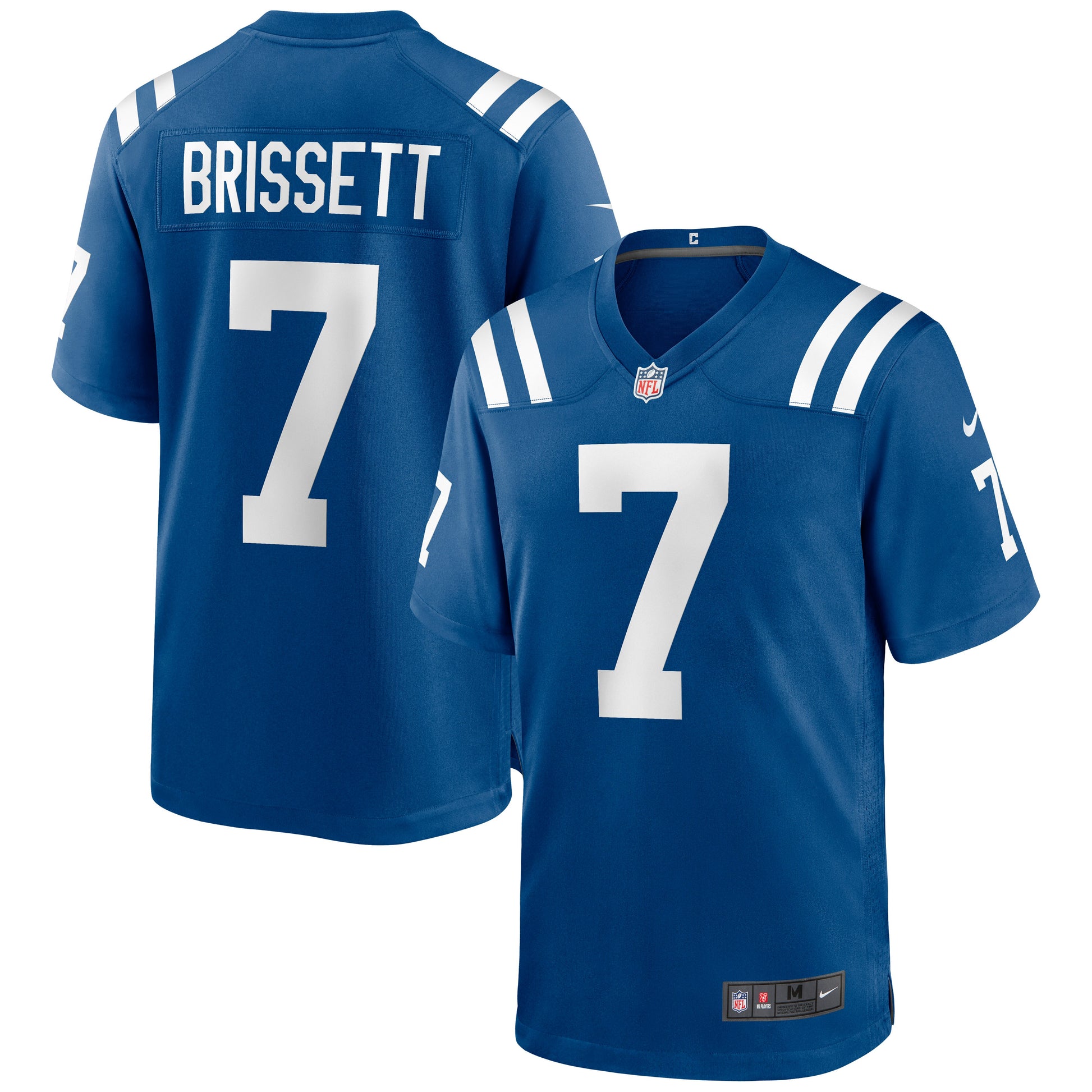 Indianapolis Colts Jacoby Brissett Game Royal Football Jersey product image