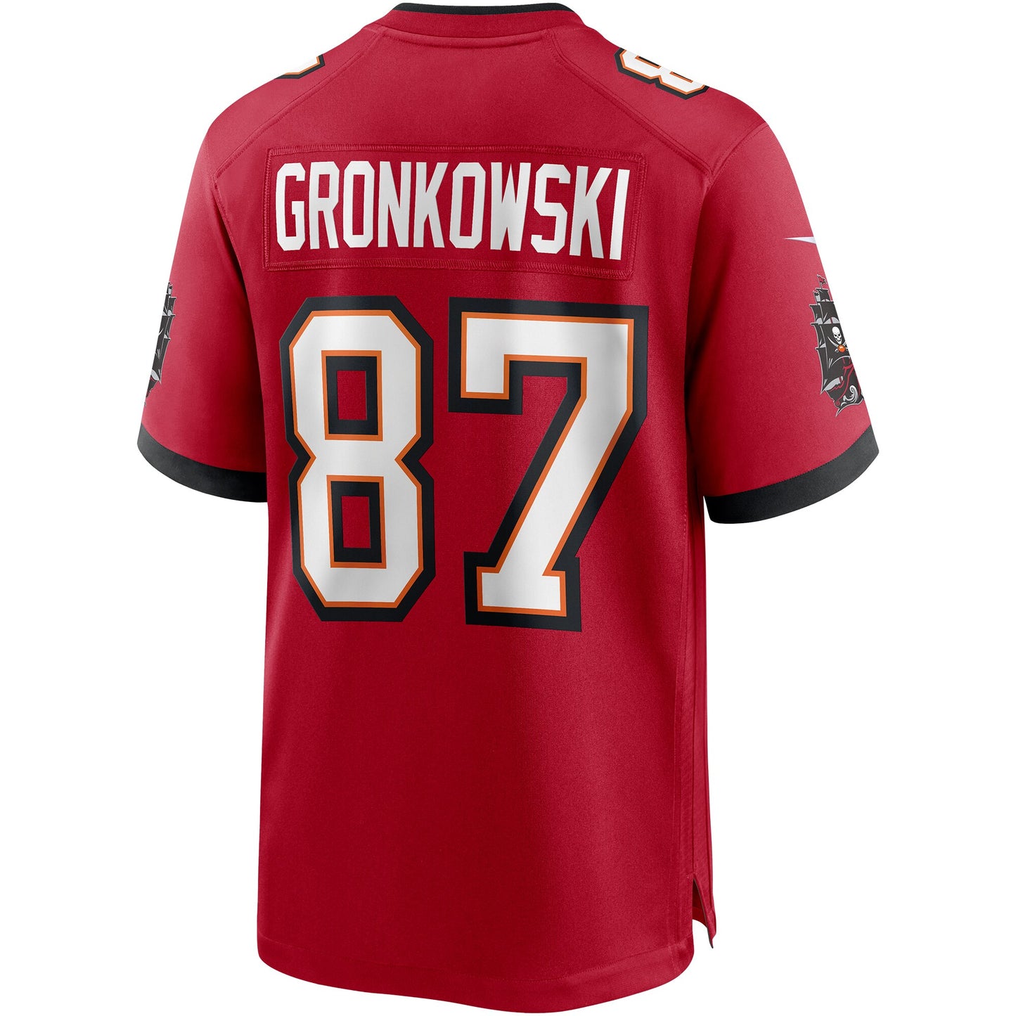 Tampa Bay Buccaneers Rob Gronkowski Game Red Football Jersey product image