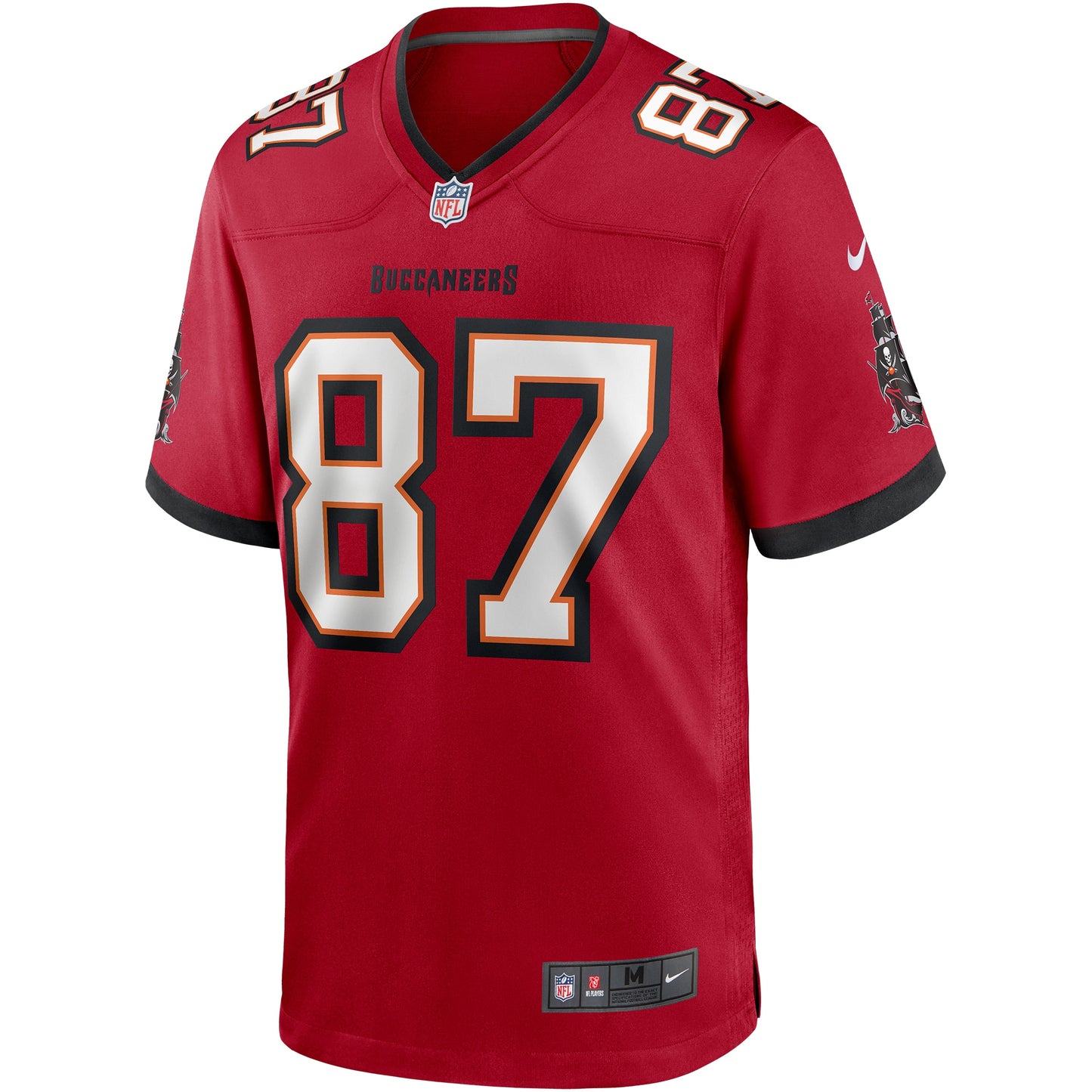 Tampa Bay Buccaneers Rob Gronkowski Game Red Football Jersey product image