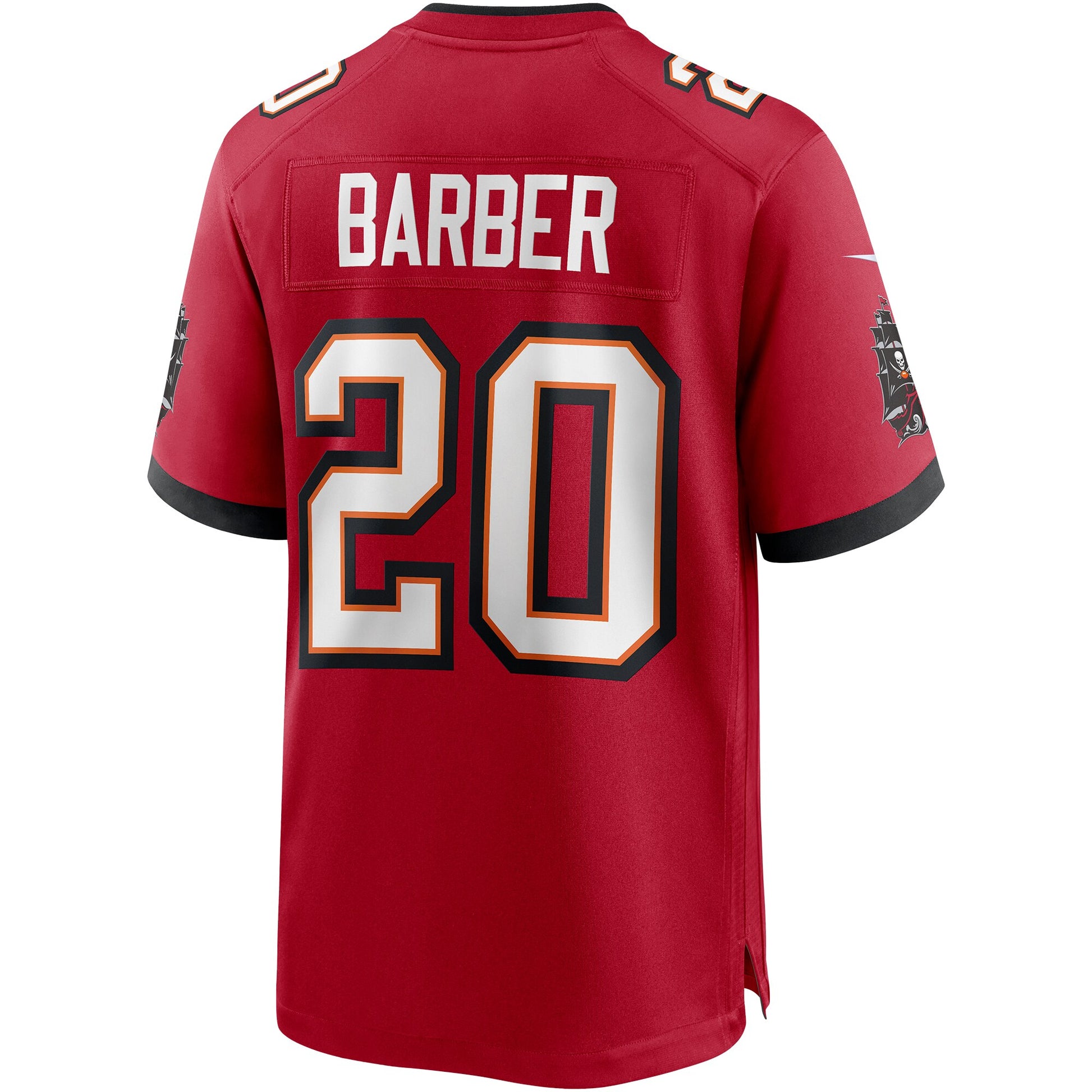 Tampa Bay Buccaneers Ronde Barber Game Red Football Jersey product image
