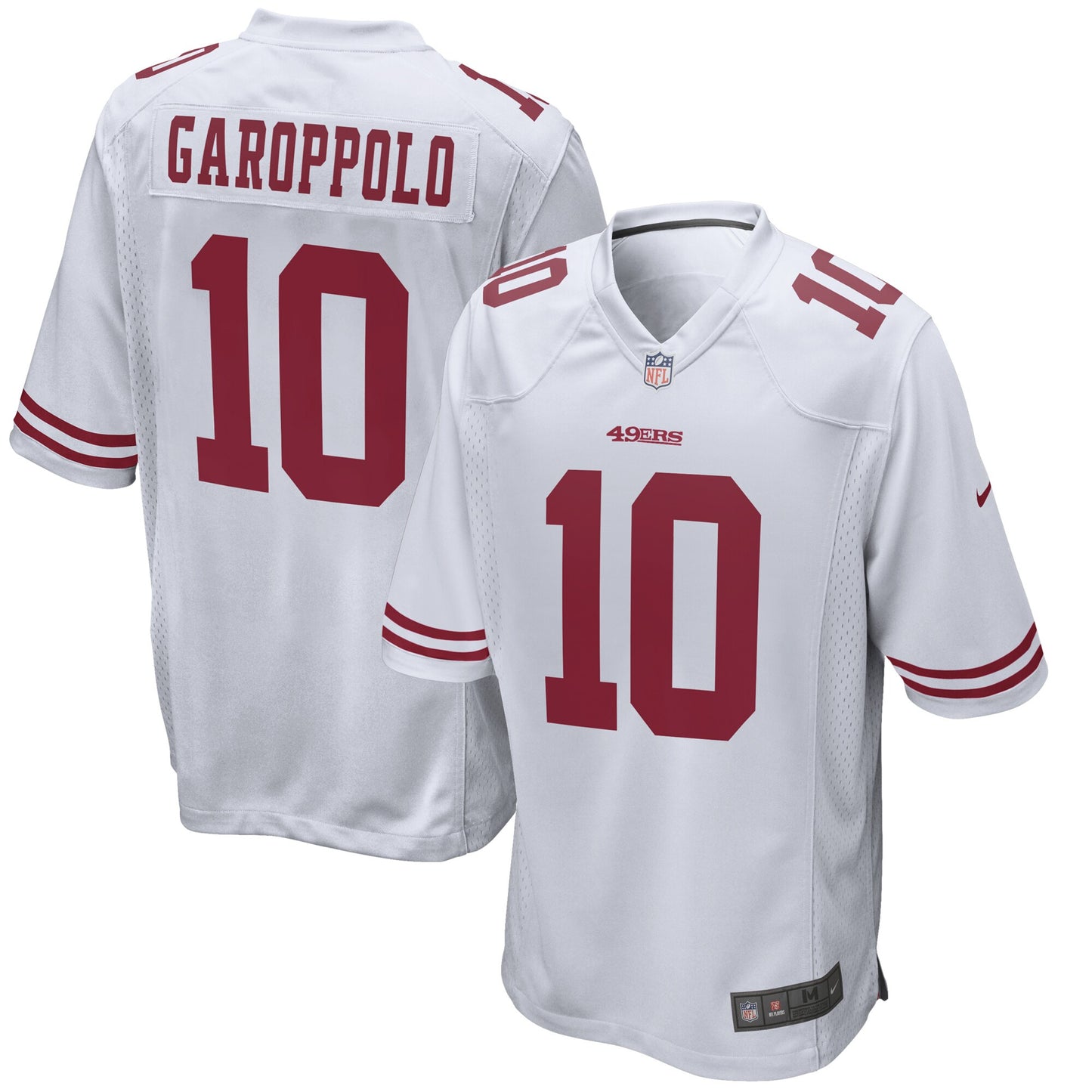 San Francisco 49ers Jimmy Garoppolo 1933 Game White Football Jersey product image