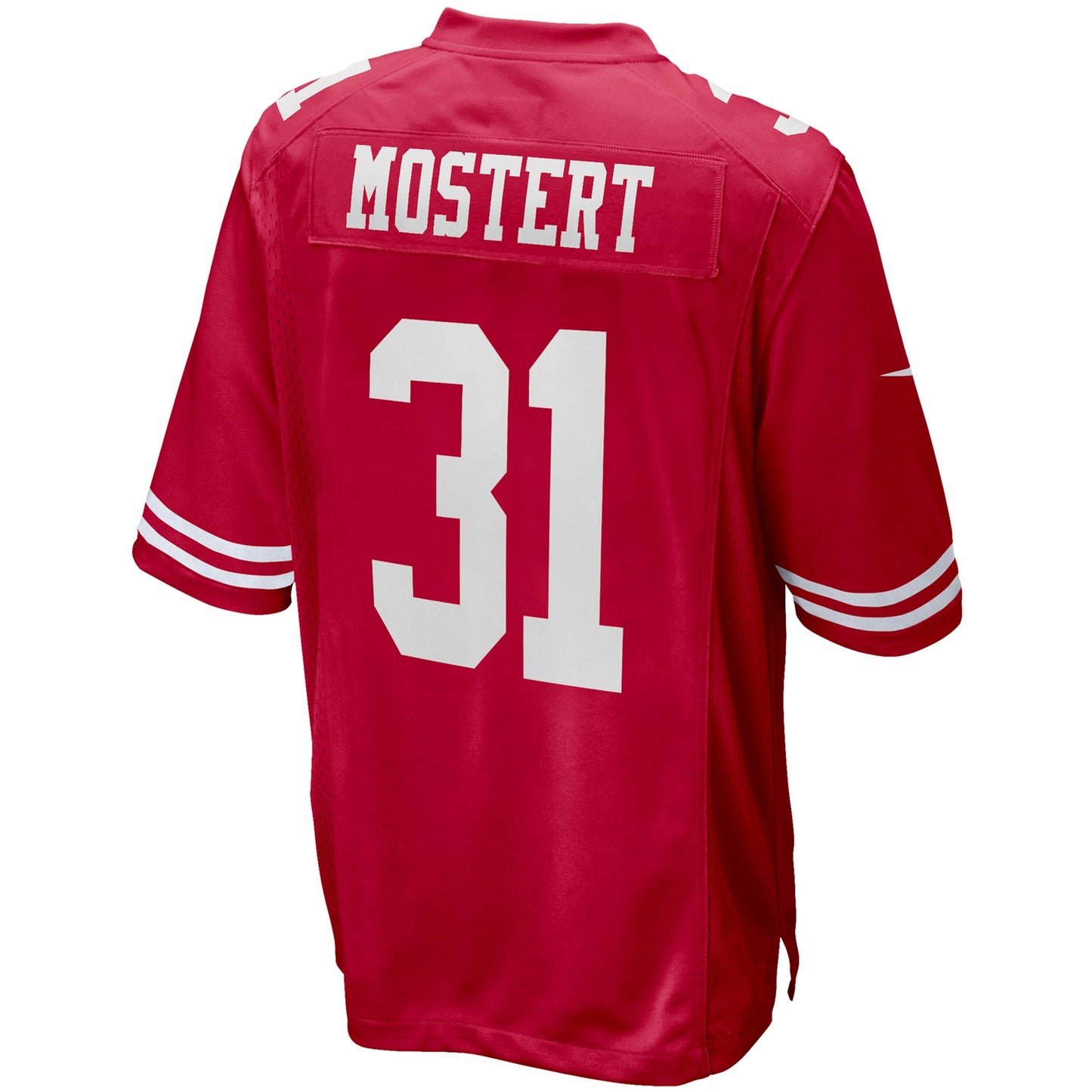 San Francisco 49ers Raheem Mostert 1919 Game Scarlet Football Jersey product image