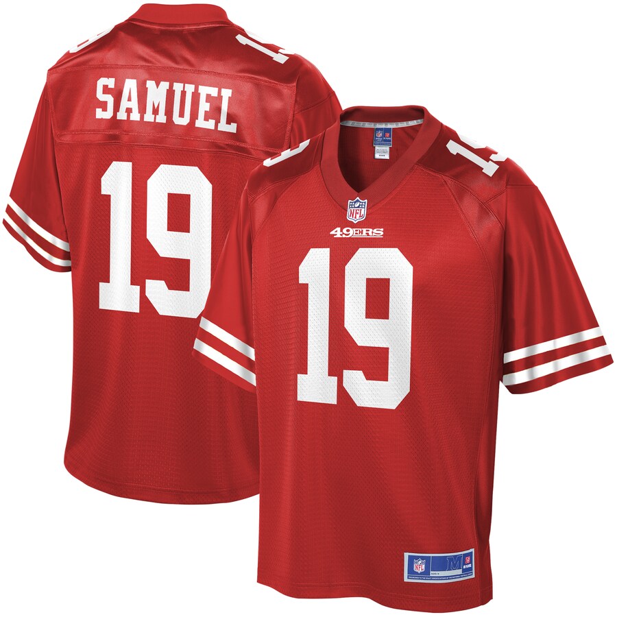 San Francisco 49ers Deebo Samuel 1948 Pro Line Scarlet Football Jersey product image