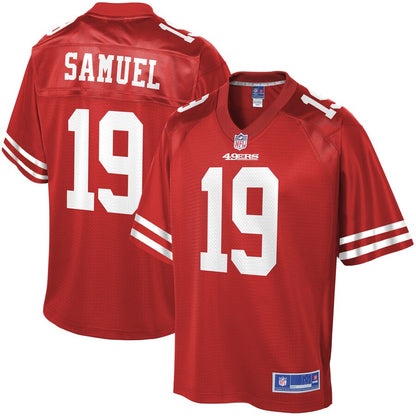 San Francisco 49ers Deebo Samuel 1948 Pro Line Scarlet Football Jersey product image