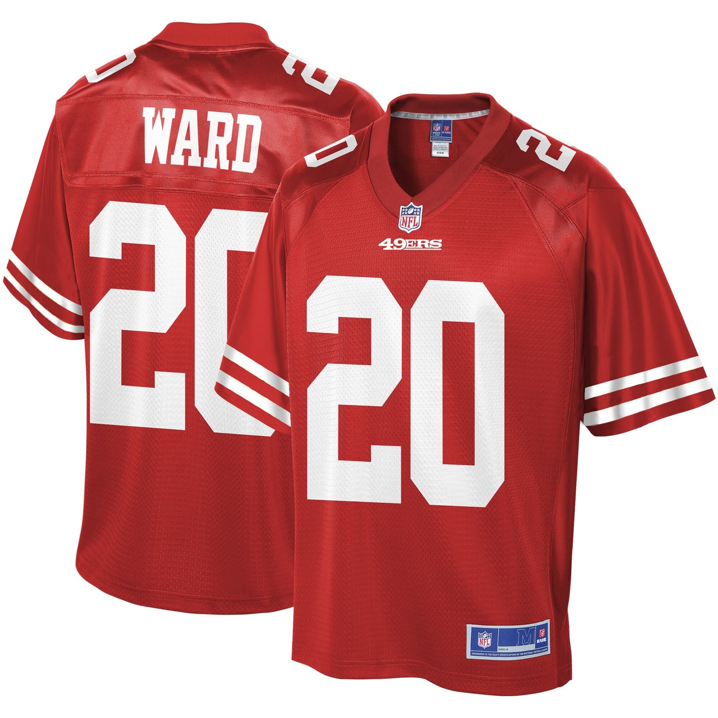 San Francisco 49ers Jimmie Ward 1963 Pro Line Scarlet Football Jersey product image