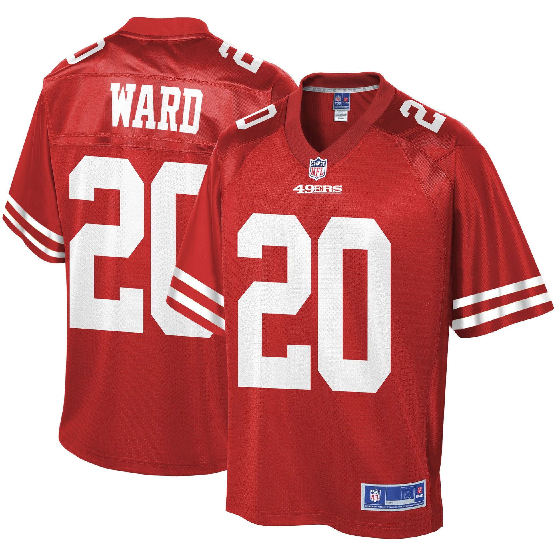 San Francisco 49ers Jimmie Ward 1963 Pro Line Scarlet Football Jersey product image