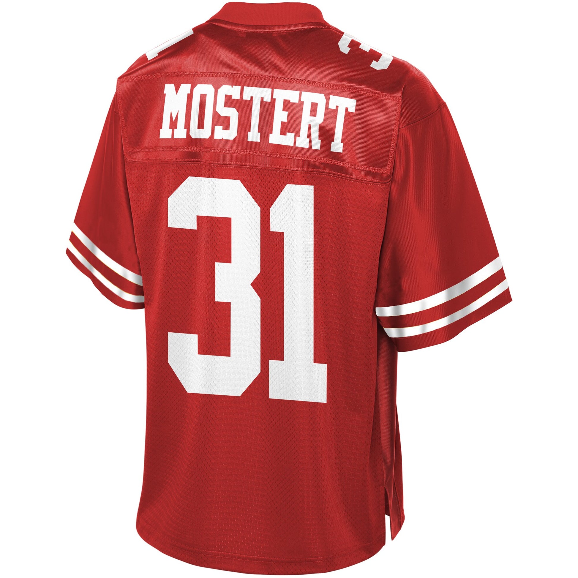 San Francisco 49ers Raheem Mostert 1956 Pro Line Scarlet Football Jersey product image