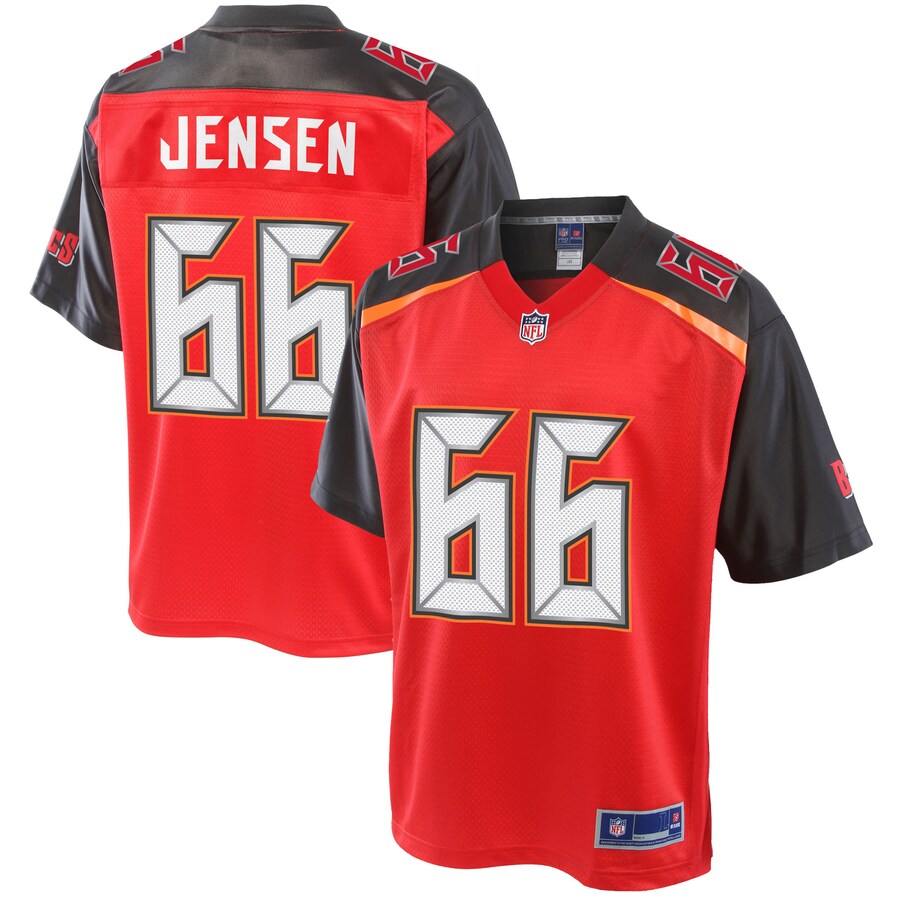 Tampa Bay Buccaneers Ryan Jensen Pro Line Big & Tall Red Football Jersey product image