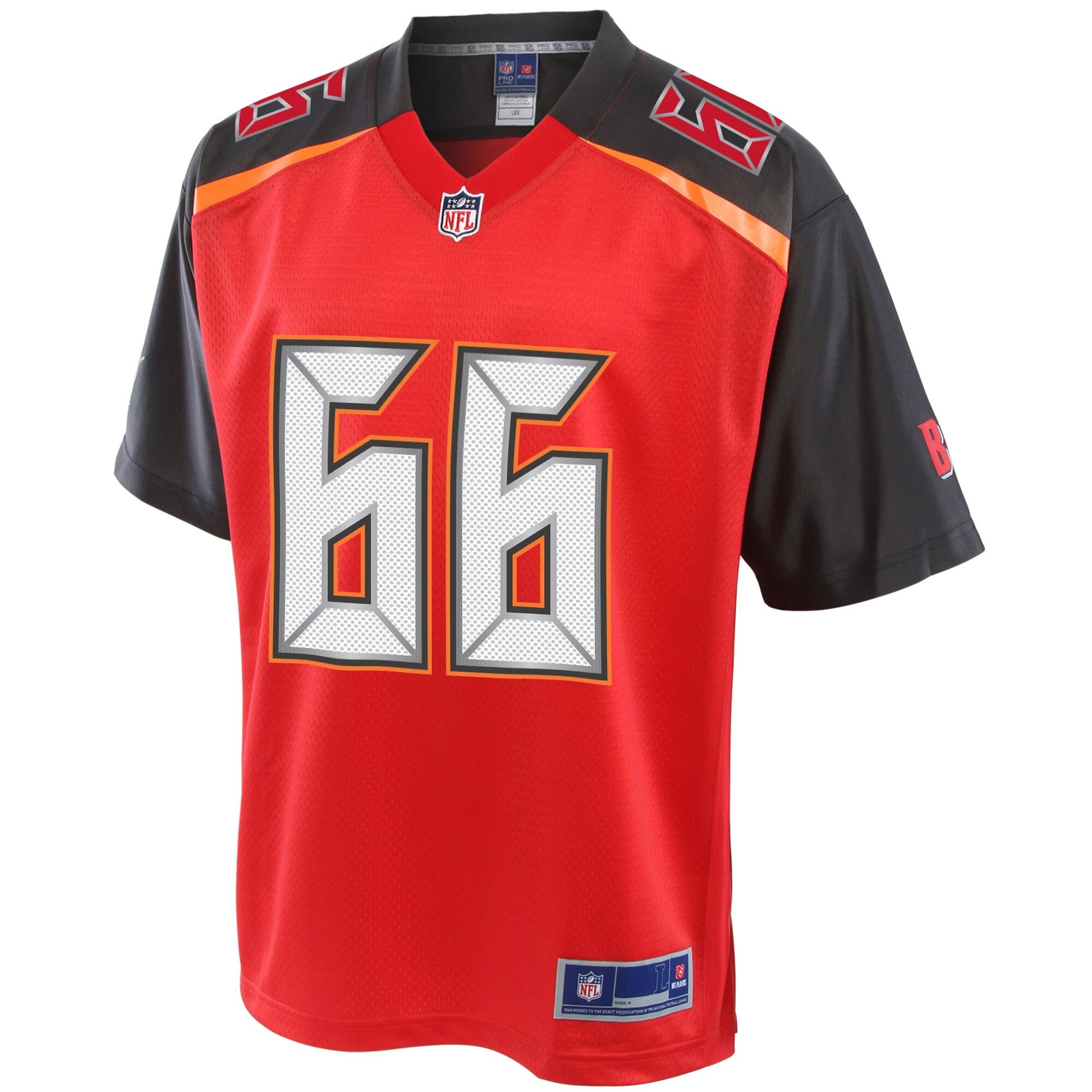Tampa Bay Buccaneers Ryan Jensen Pro Line Big & Tall Red Football Jersey product image