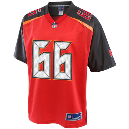 Tampa Bay Buccaneers Ryan Jensen Pro Line Big & Tall Red Football Jersey product image