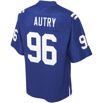 Indianapolis Colts Denico Autry Pro Line Big & Tall Royal Football Jersey product image