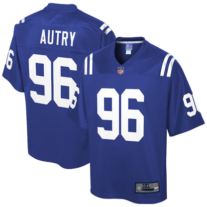 Indianapolis Colts Denico Autry Pro Line Big & Tall Royal Football Jersey product image