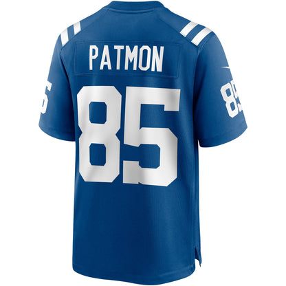 Indianapolis Colts Dezmon Patmon Game Royal Football Jersey product image