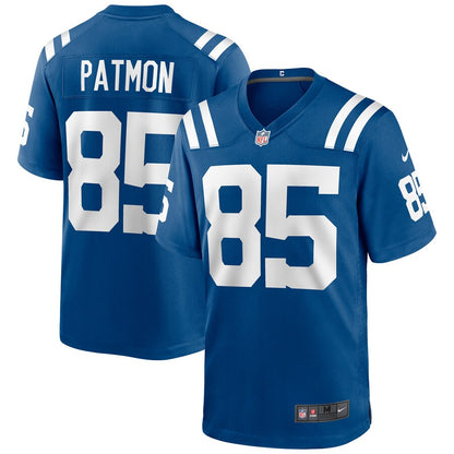 Indianapolis Colts Dezmon Patmon Game Royal Football Jersey product image