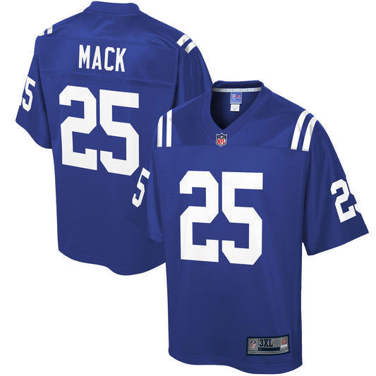 Indianapolis Colts Marlon Mack Pro Line Big & Tall Royal Football Jersey product image