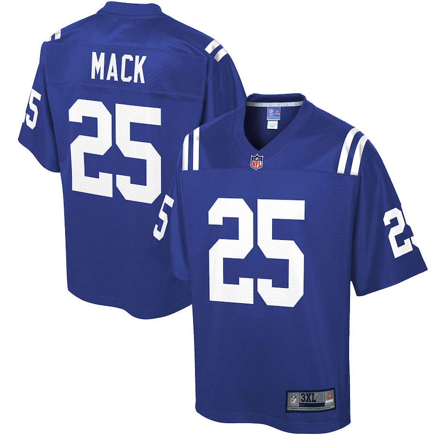 Indianapolis Colts Marlon Mack Pro Line Big & Tall Royal Football Jersey product image