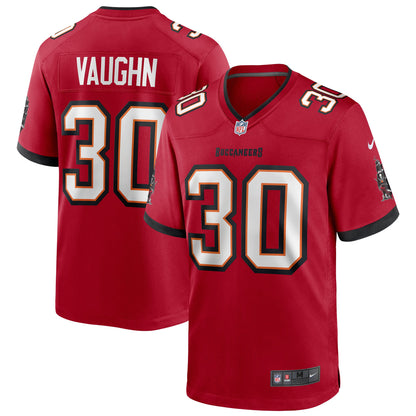 Tampa Bay Buccaneers Ke'shawn Vaughn Game Red Football Jersey product image