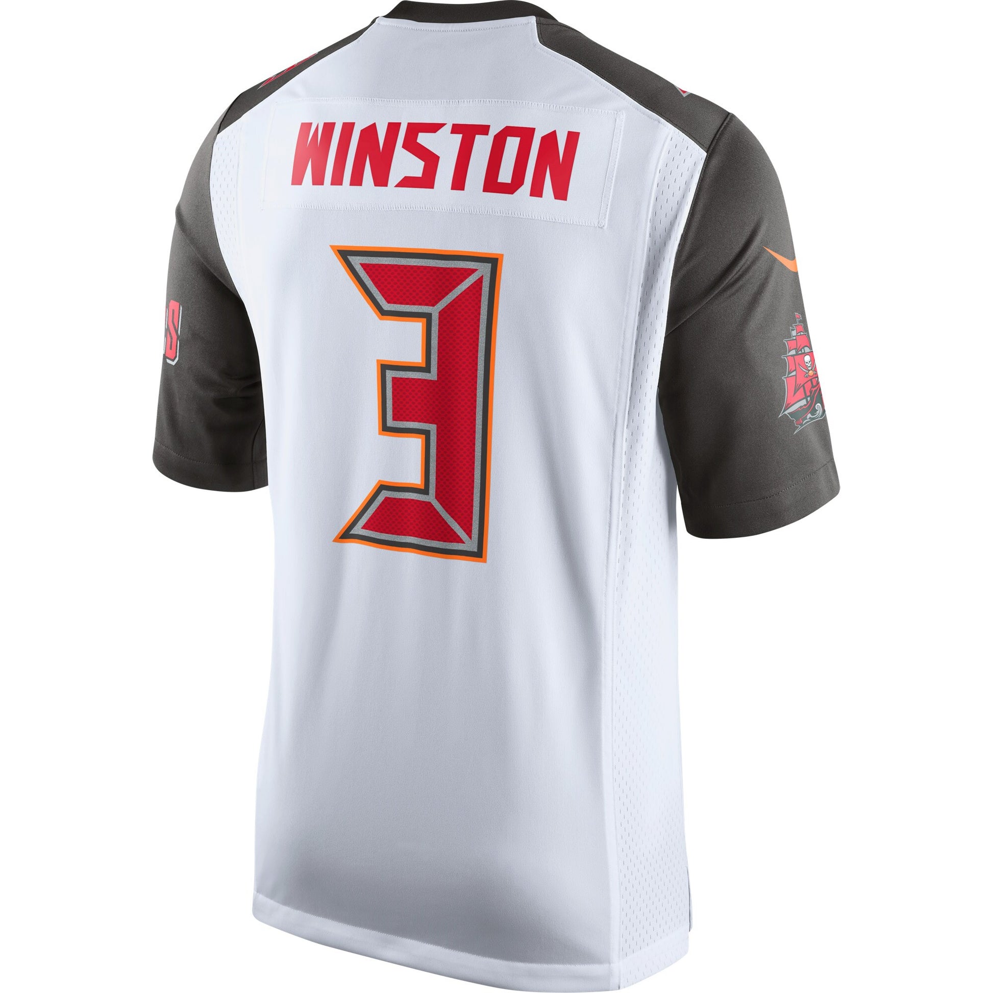 Tampa Bay Buccaneers Jameis Winston Game White Football Jersey product image