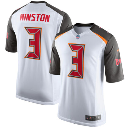 Tampa Bay Buccaneers Jameis Winston Game White Football Jersey product image