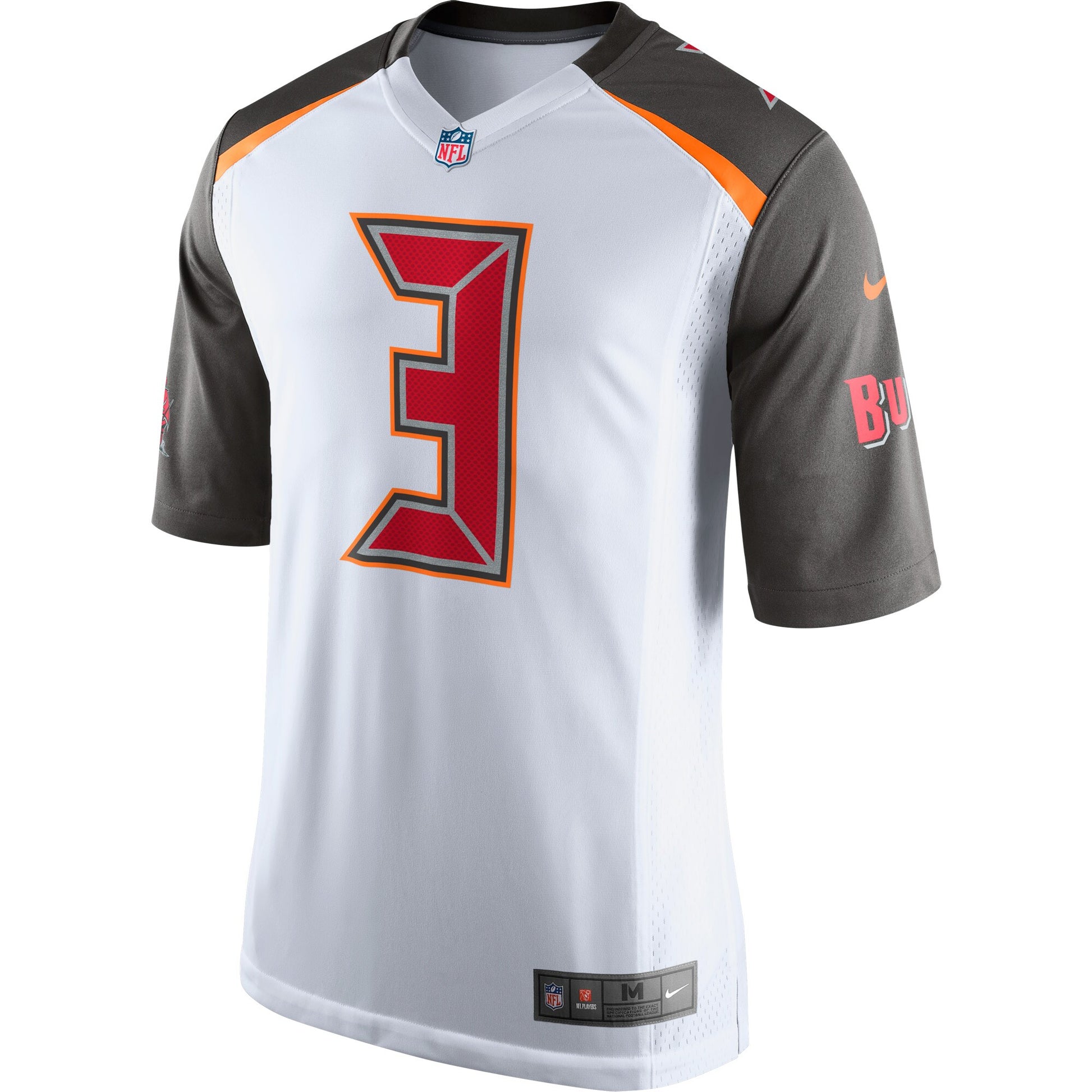 Tampa Bay Buccaneers Jameis Winston Game White Football Jersey product image