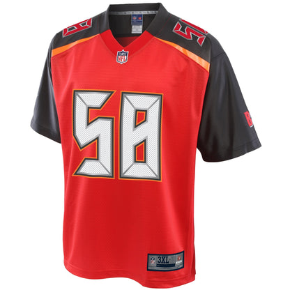 Tampa Bay Buccaneers Shaquil Barrett Pro Line Big & Tall Red Football Jersey product image