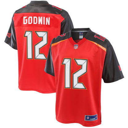 Tampa Bay Buccaneers Chris Godwin Pro Line Big & Tall Red Football Jersey product image