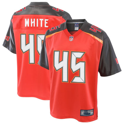 Tampa Bay Buccaneers Devin Pro Line Big & Tall White Football Jersey product image
