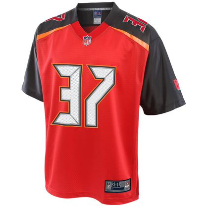 Tampa Bay Buccaneers Mazzi Wilkins Pro Line Big & Tall Red Football Jersey product image