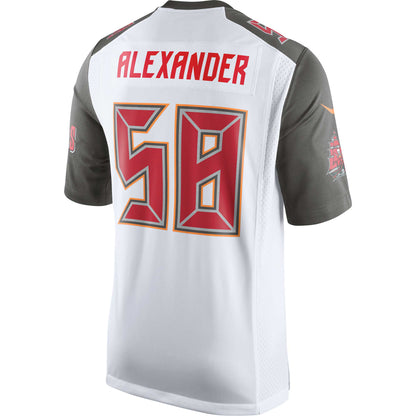 Tampa Bay Buccaneers Kwon Alexander 1902 Game White Football Jersey product image