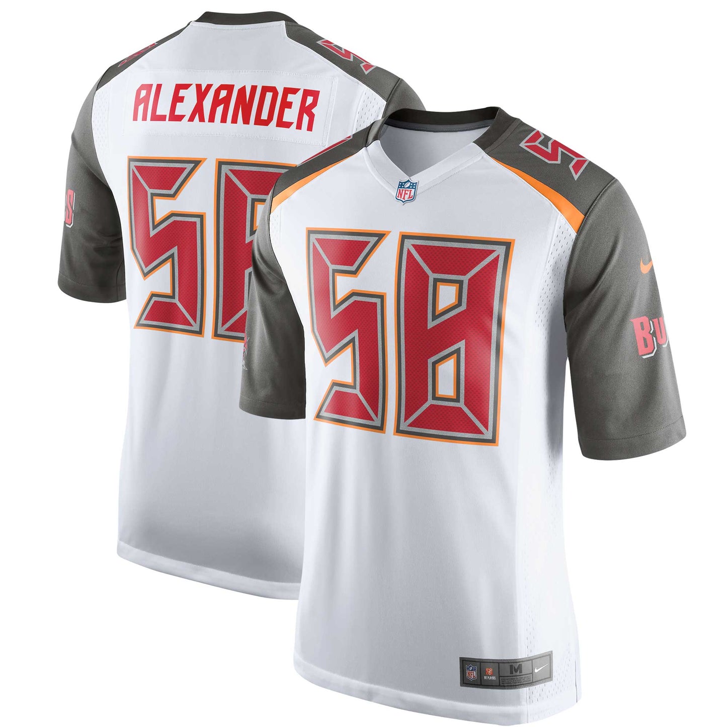 Tampa Bay Buccaneers Kwon Alexander 1902 Game White Football Jersey product image