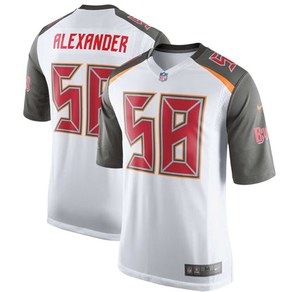 Tampa Bay Buccaneers Kwon Alexander 1902 Game White Football Jersey product image