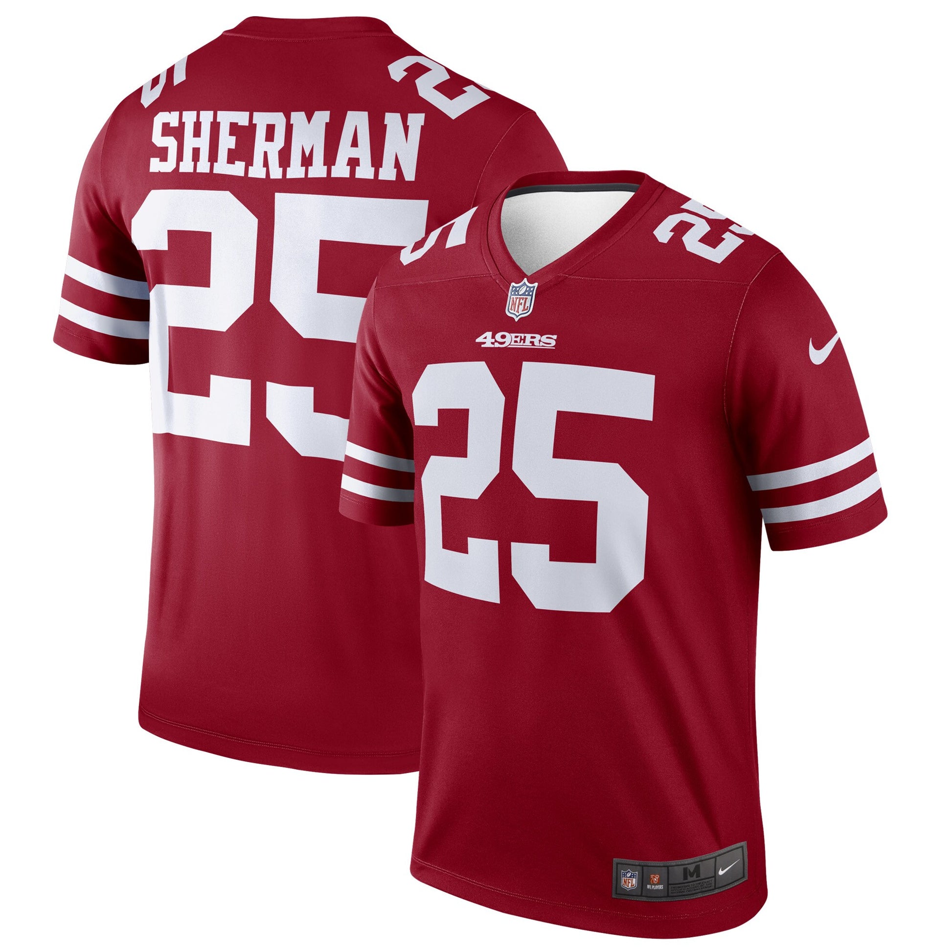 San Francisco 49ers Richard Sherman 1952 Scarlet Football Jersey product image
