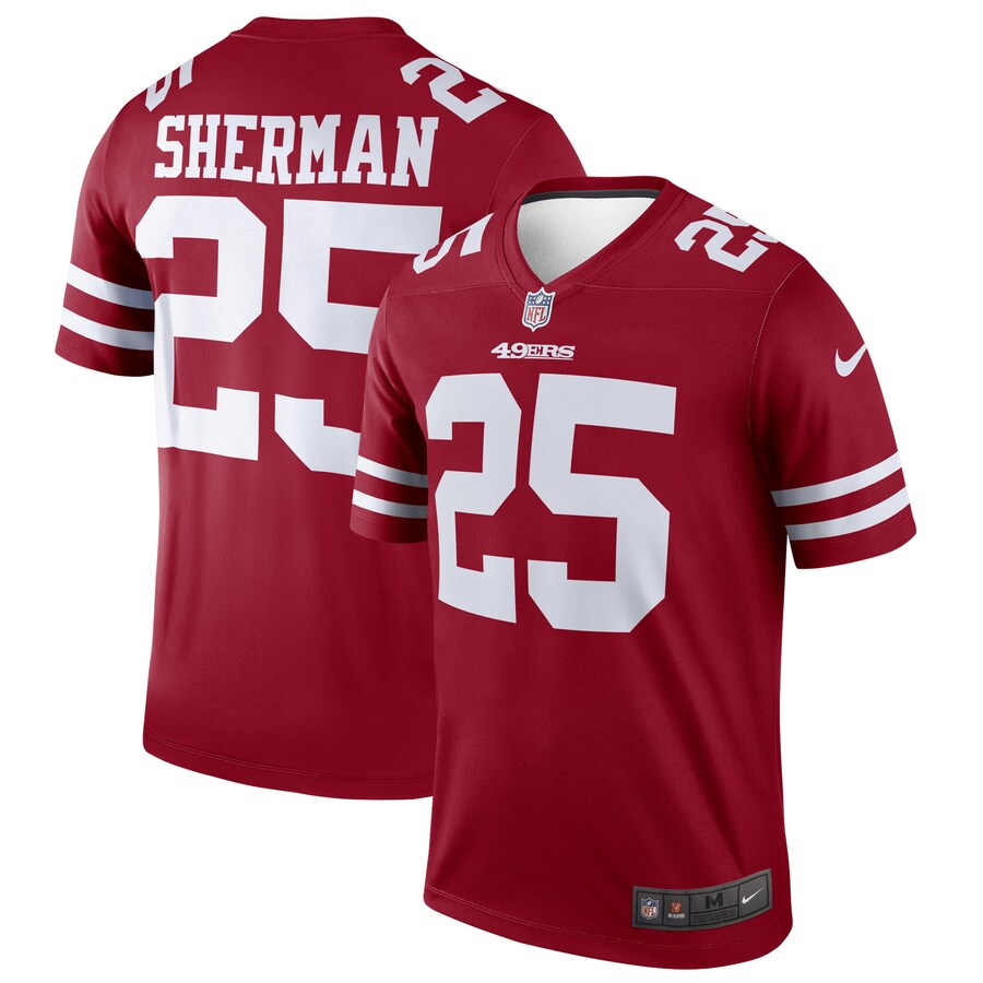 San Francisco 49ers Richard Sherman 1952 Scarlet Football Jersey product image