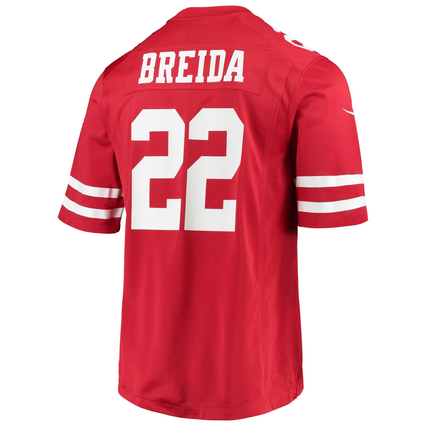 San Francisco 49ers Matt Breida 1965 Game Scarlet Football Jersey product image