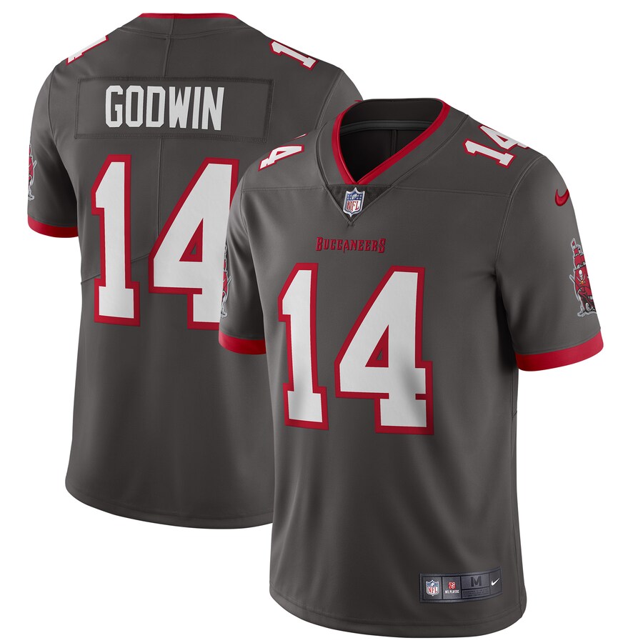 Tampa Bay Buccaneers Chris Godwin Pewter Alternate Limited Football Jersey product image