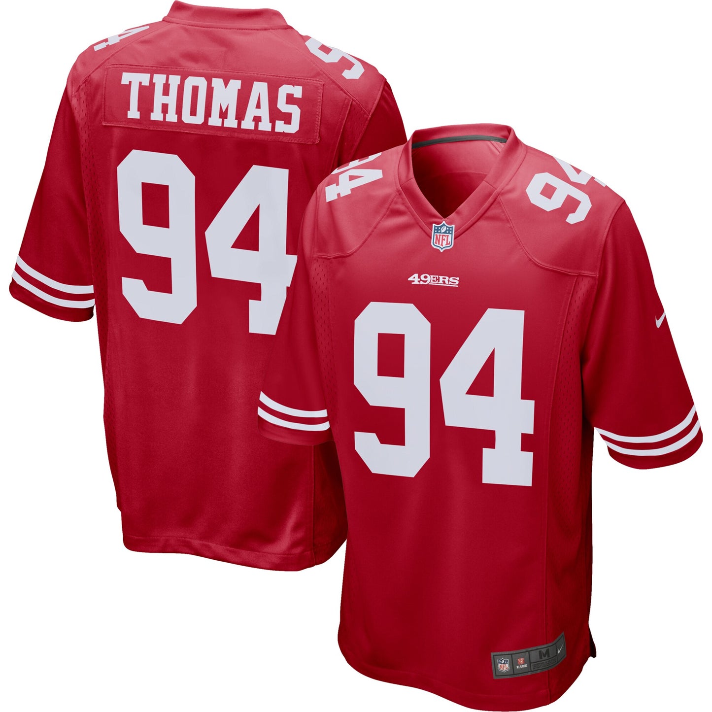 San Francisco 49ers Solomon Thomas 1946 Game Scarlet Football Jersey product image