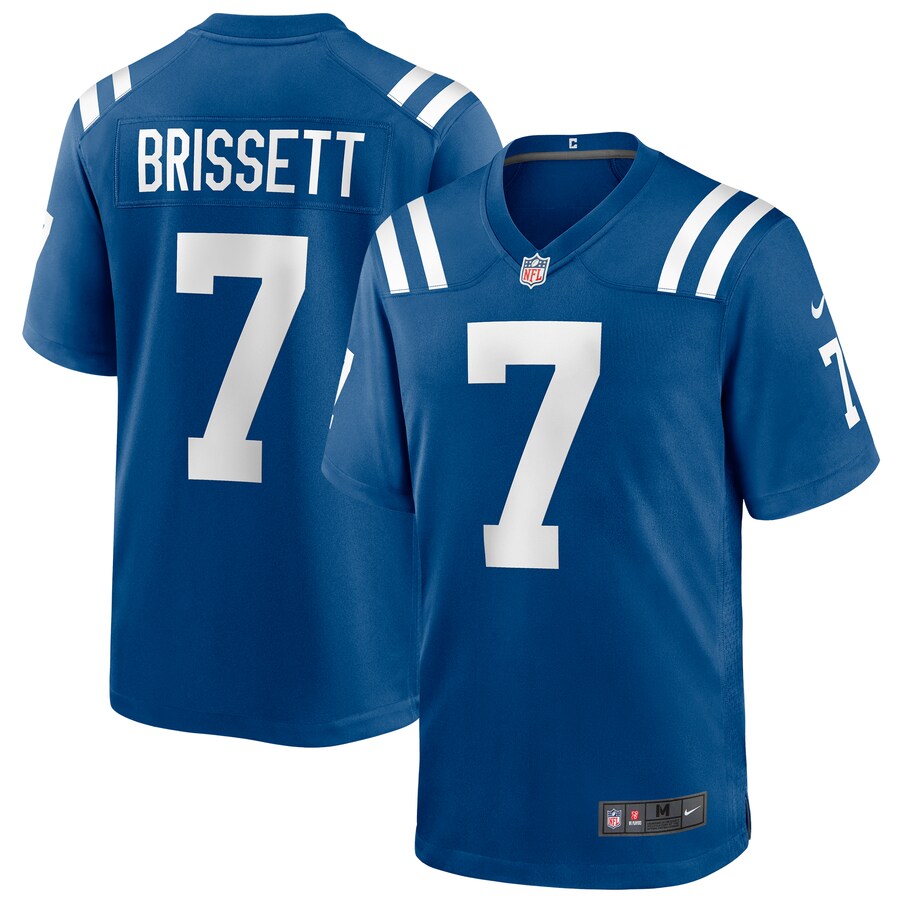Indianapolis Colts Jacoby Brissett Game Royal Football Jersey product image