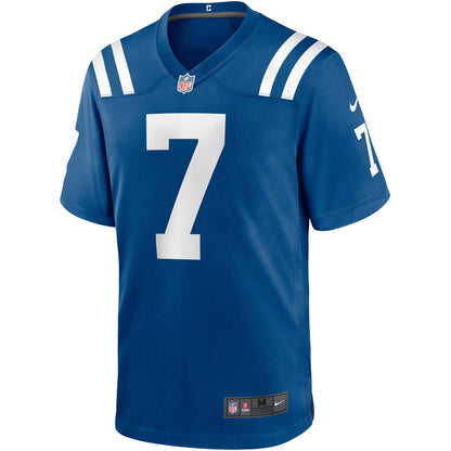 Indianapolis Colts Jacoby Brissett Game Royal Football Jersey product image