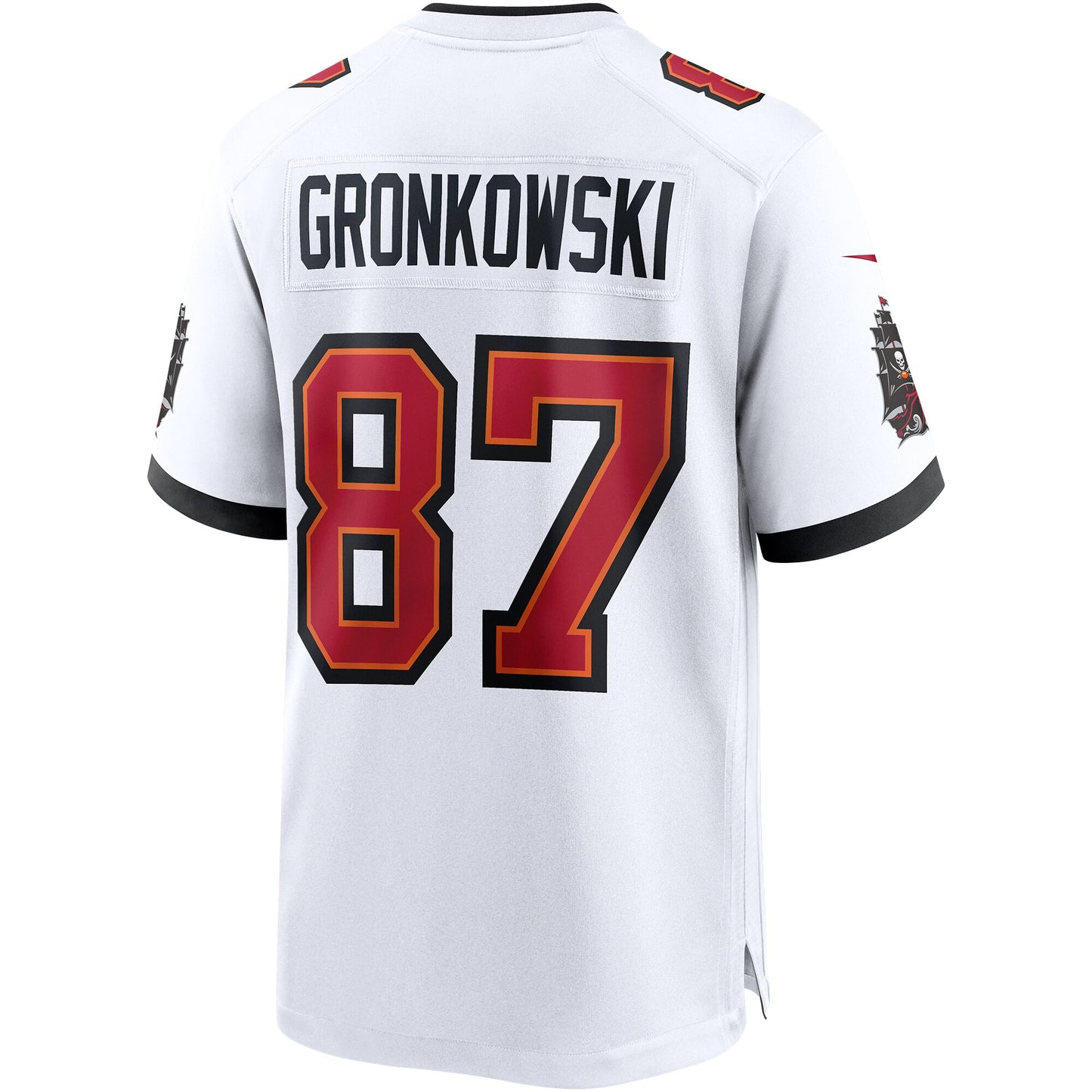 Tampa Bay Buccaneers Rob Gronkowski Game White Football Jersey product image