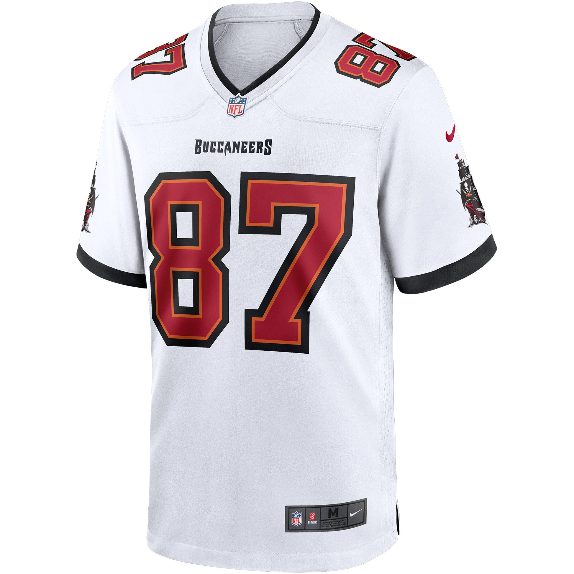Tampa Bay Buccaneers Rob Gronkowski Game White Football Jersey product image