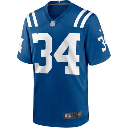 Indianapolis Colts Joe Perry Game Royal Football Jersey product image