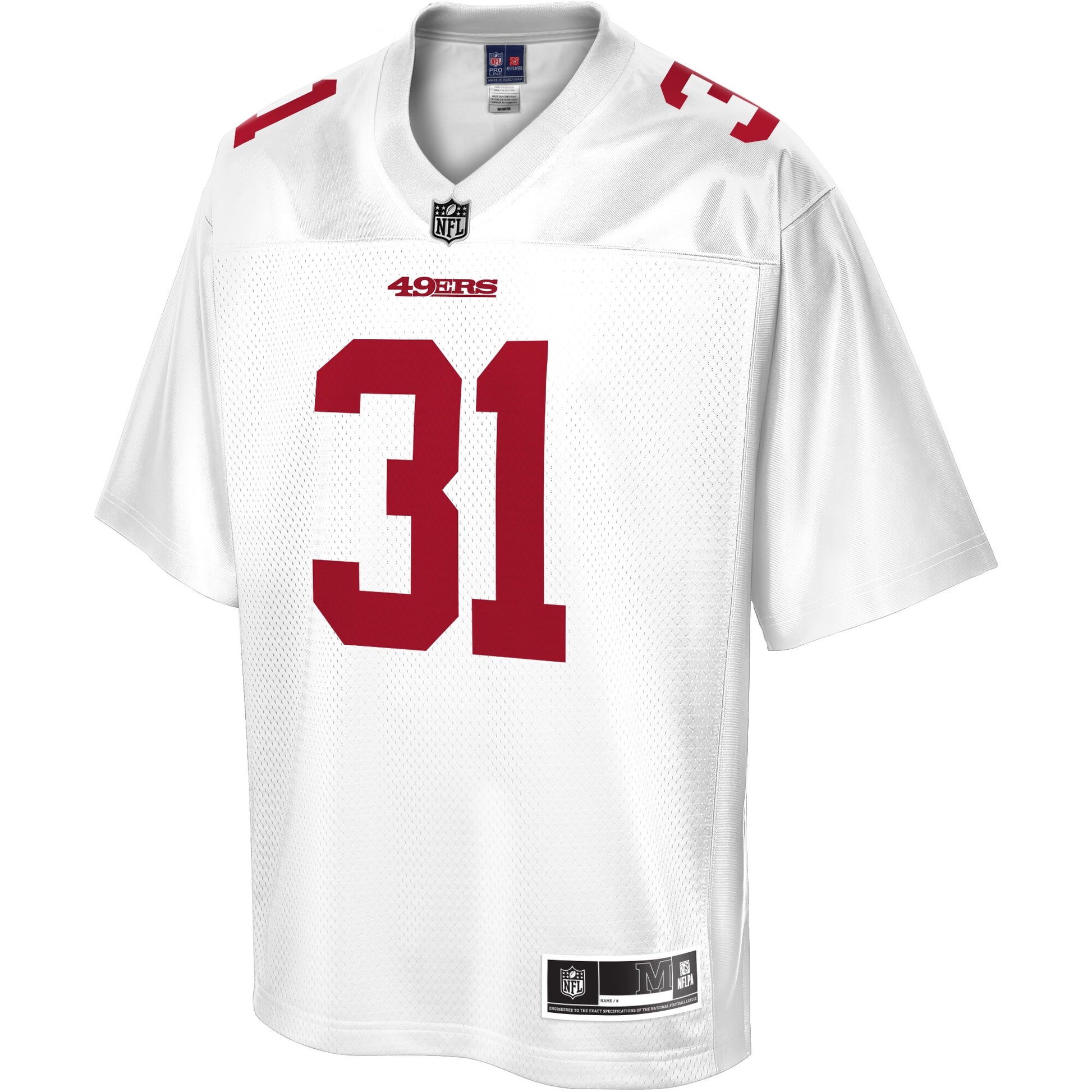 San Francisco 49ers Raheem Mostert 1934 Pro Line White Football Jersey product image
