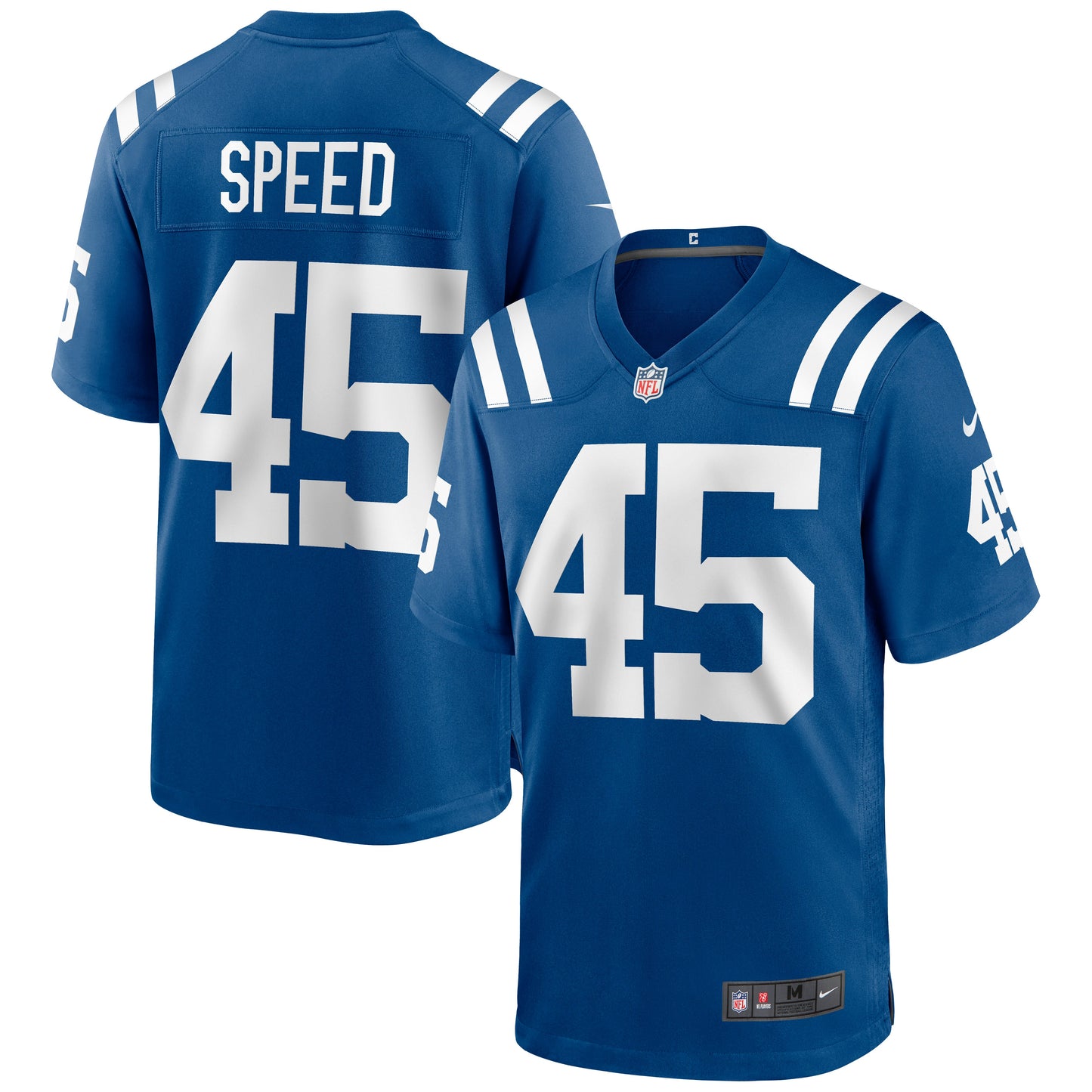 Indianapolis Colts E.j. Speed Game Royal Football Jersey product image