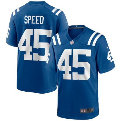 Indianapolis Colts E.j. Speed Game Royal Football Jersey product image
