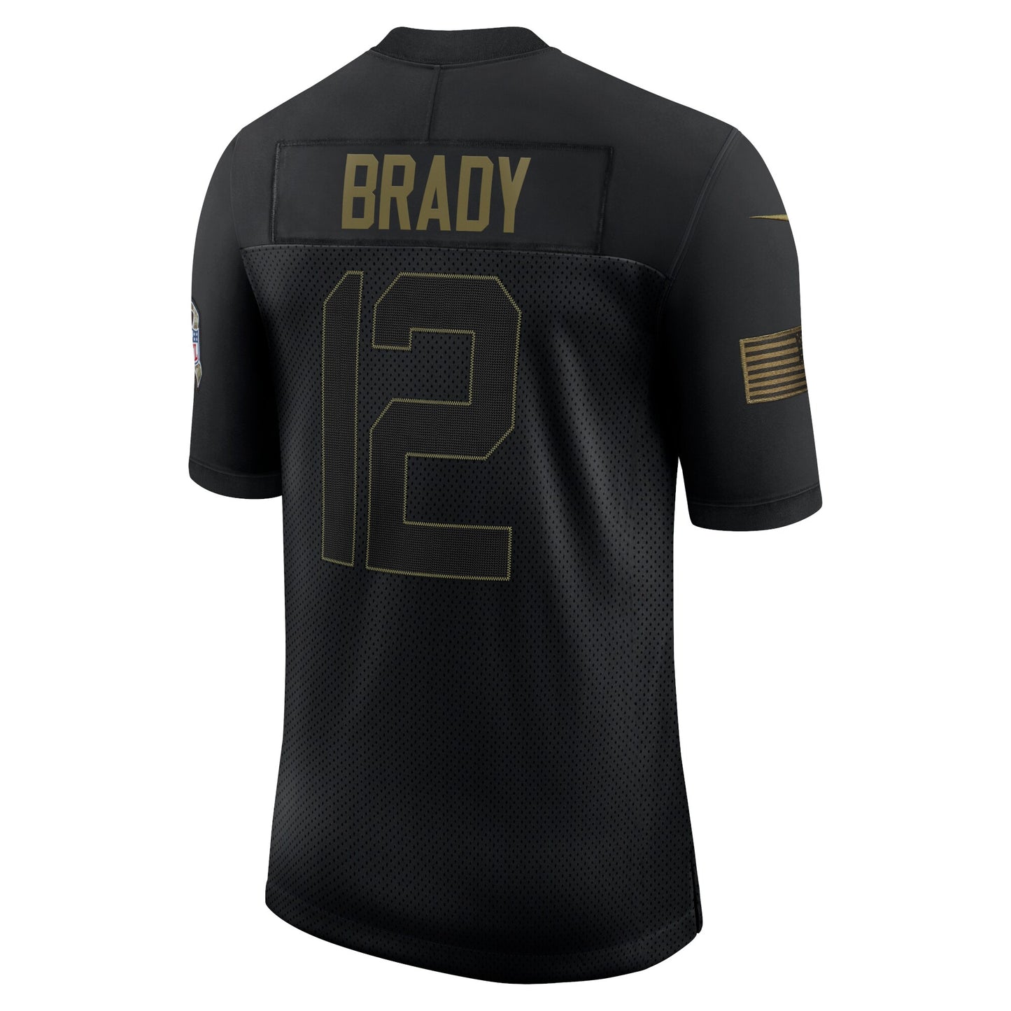 Tampa Bay Buccaneers Tom Brady Limited Salute To Service Black Football Jersey product image
