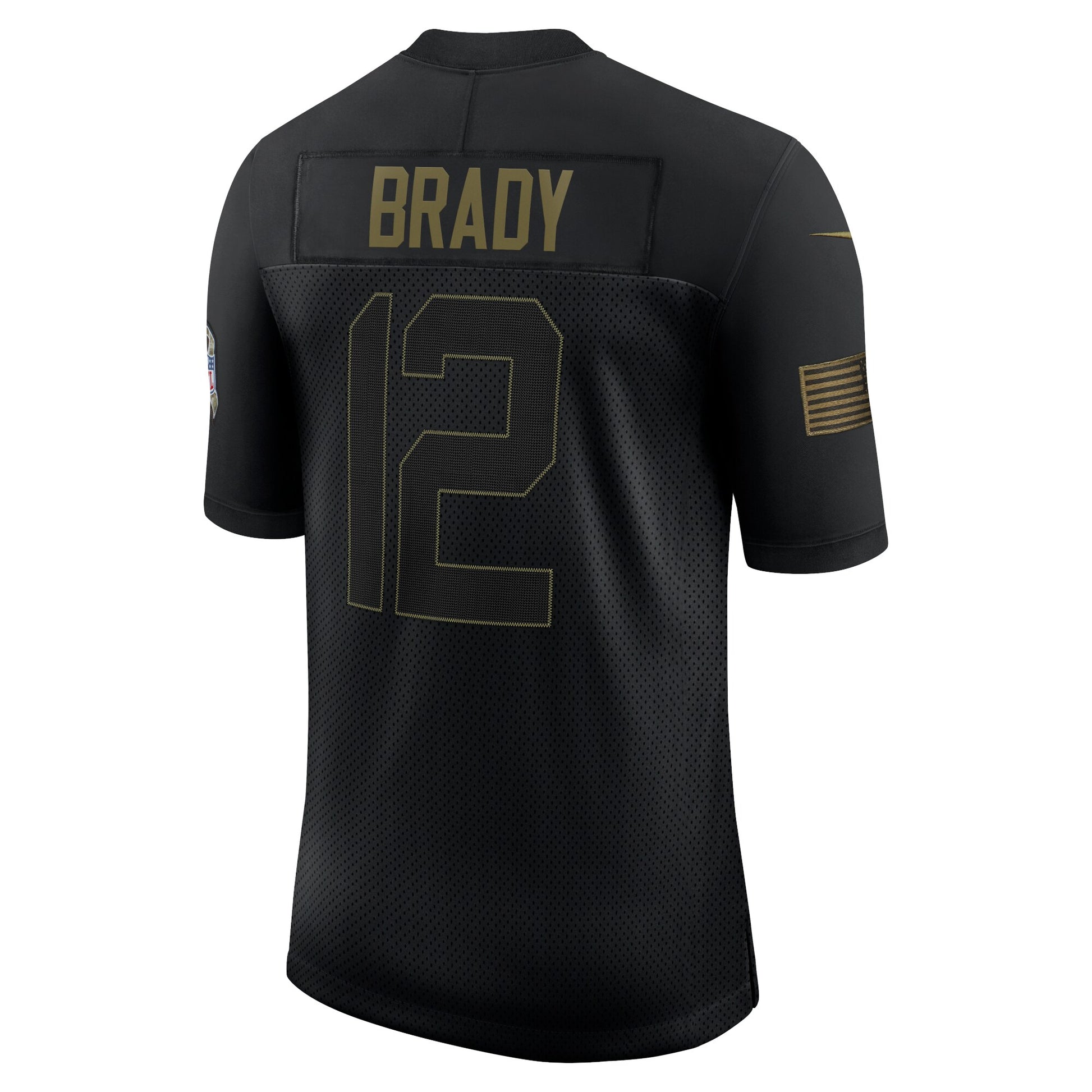Tampa Bay Buccaneers Tom Brady Limited Salute To Service Black Football Jersey product image